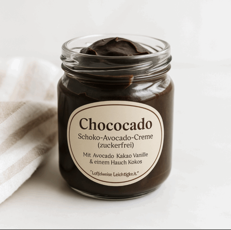 Schoko-Avocado Creme                                     Das perfekte Soulfood
