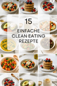 einfache Clean Eating Rezepte