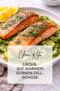 Lachs auf Dillgurke