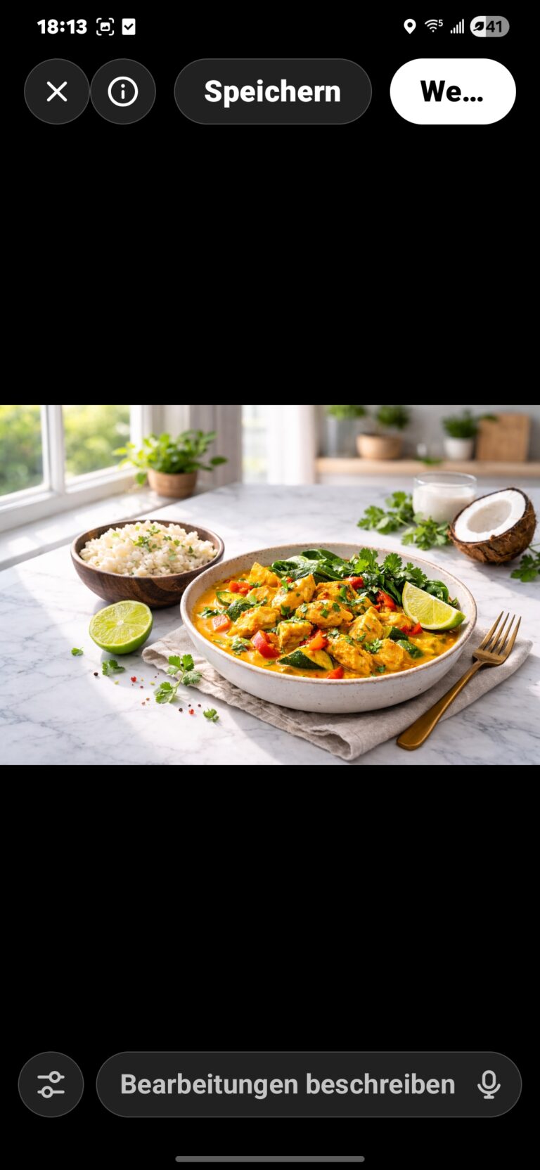 Clean Keto Chicken Curry